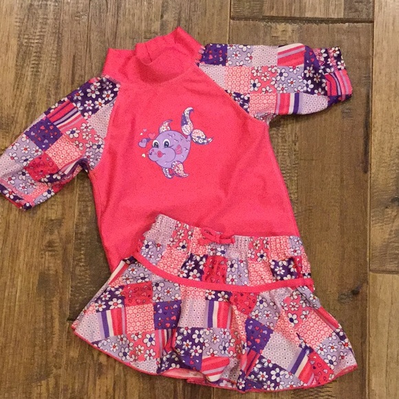 Like new UV Skins two piece swim suit - Picture 1 of 5